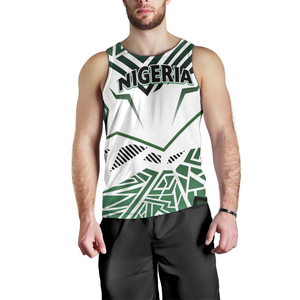 Forever Nigeria Men Tank Top Nigerian Flag - Wonder Print Shop