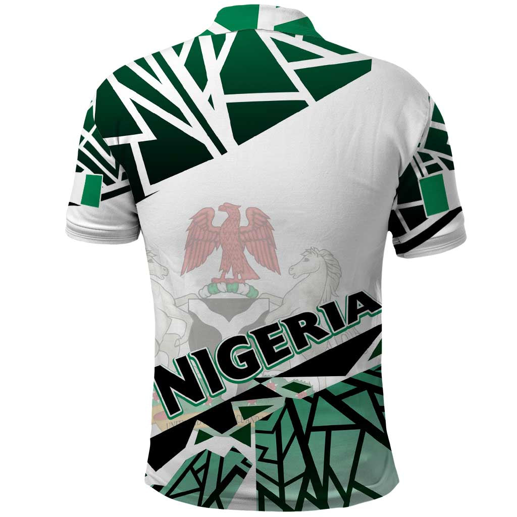 Forever Nigeria Polo Shirt Nigerian Flag - Wonder Print Shop