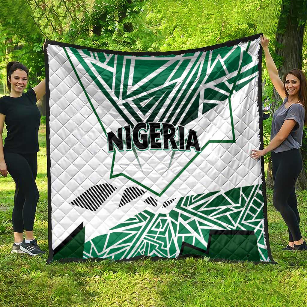 Forever Nigeria Quilt Nigerian Flag - Wonder Print Shop
