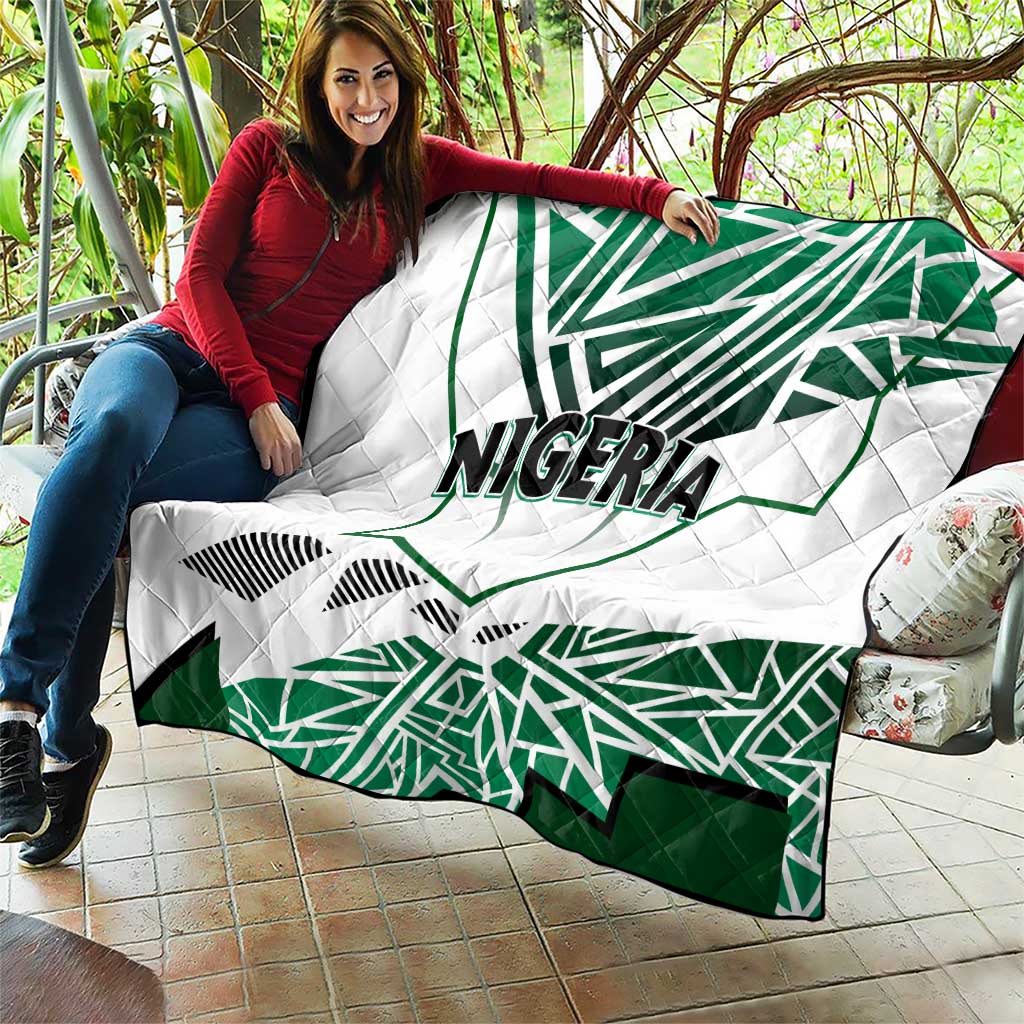 Forever Nigeria Quilt Nigerian Flag - Wonder Print Shop
