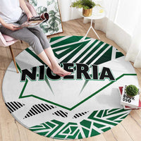 Forever Nigeria Round Carpet Nigerian Flag