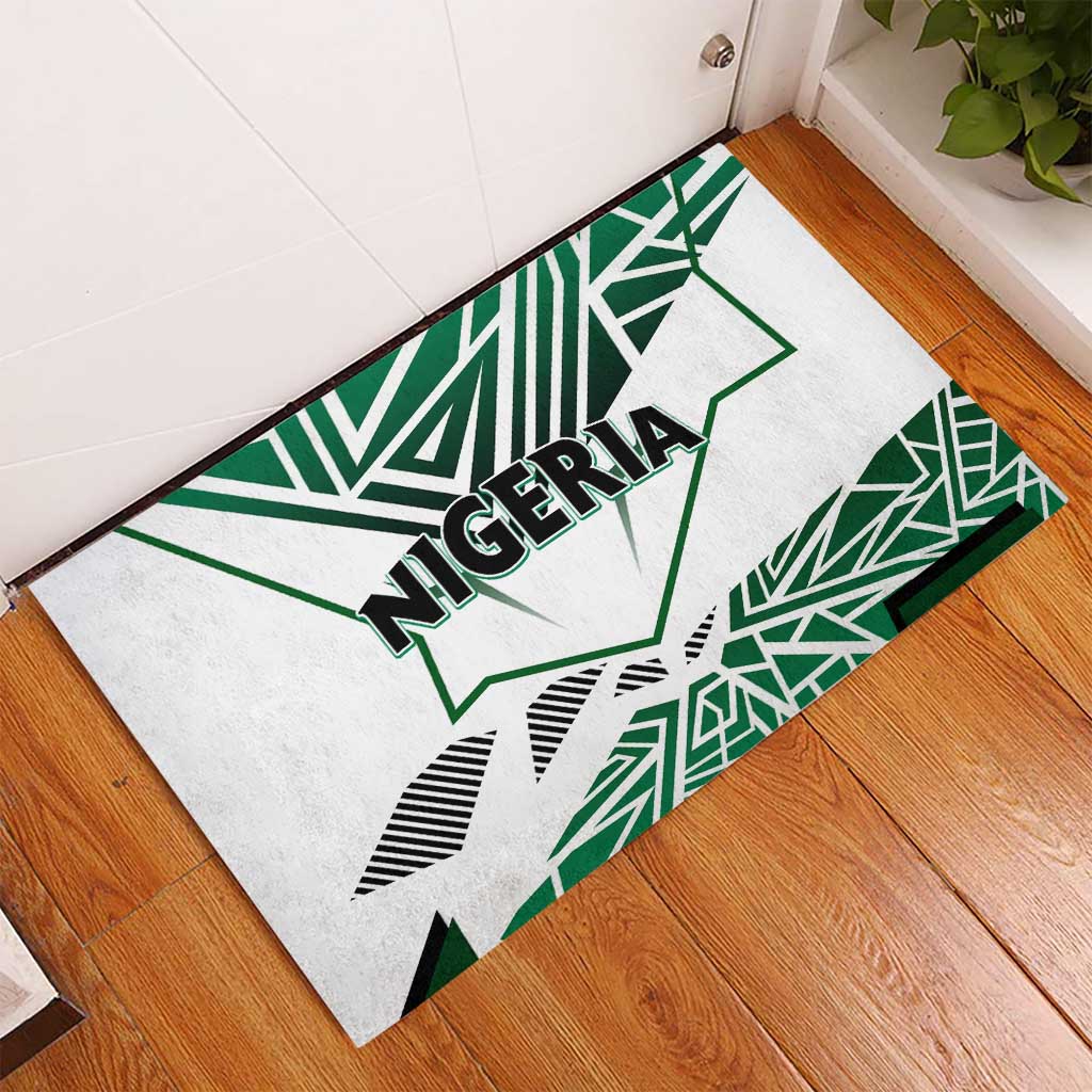 Forever Nigeria Rubber Doormat Nigerian Flag - Wonder Print Shop