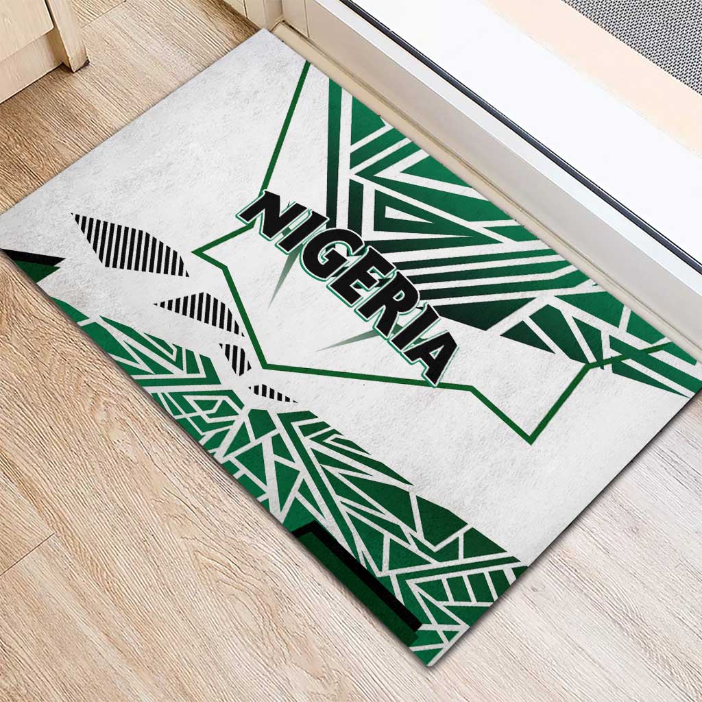 Forever Nigeria Rubber Doormat Nigerian Flag - Wonder Print Shop