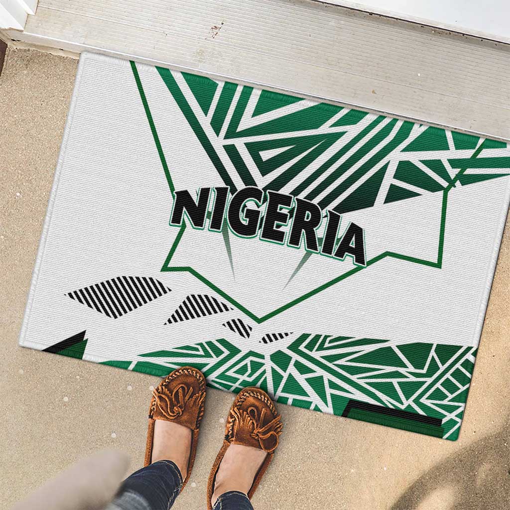 Forever Nigeria Rubber Doormat Nigerian Flag - Wonder Print Shop