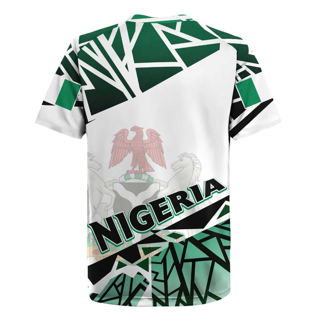 Forever Nigeria Rugby Jersey Nigerian Flag - Wonder Print Shop