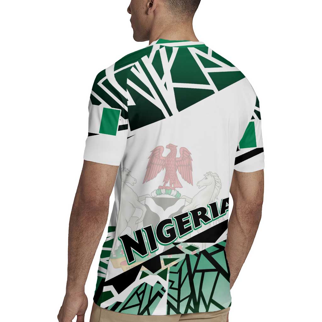 Forever Nigeria Rugby Jersey Nigerian Flag - Wonder Print Shop