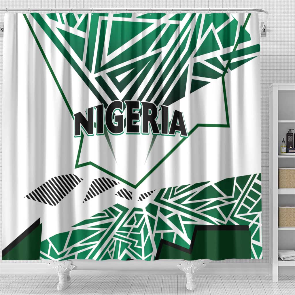 Forever Nigeria Shower Curtain Nigerian Flag