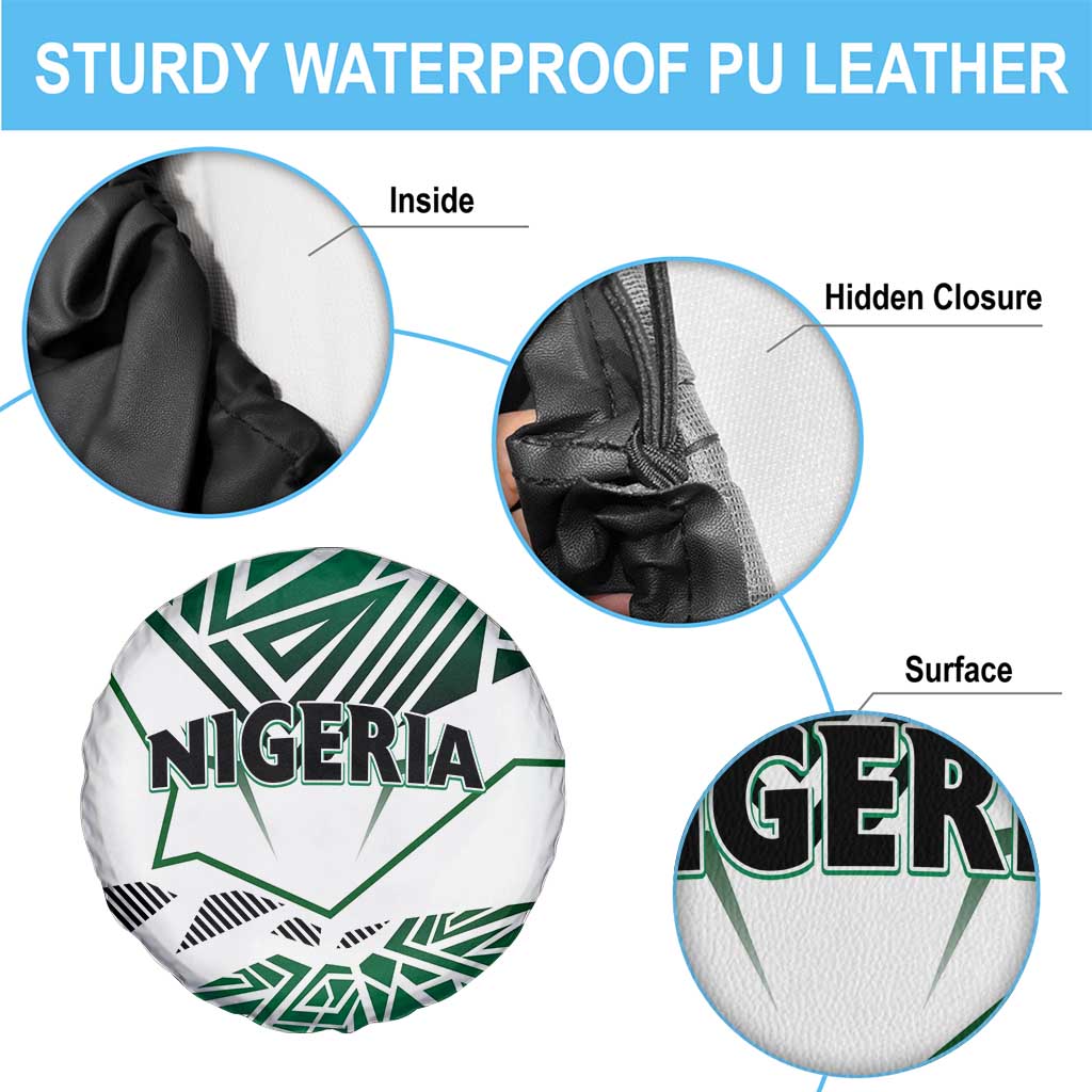 Forever Nigeria Spare Tire Cover Nigerian Flag - Wonder Print Shop