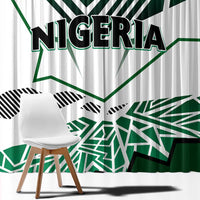 Forever Nigeria Window Curtain Nigerian Flag - Wonder Print Shop