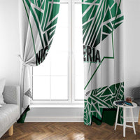 Forever Nigeria Window Curtain Nigerian Flag - Wonder Print Shop