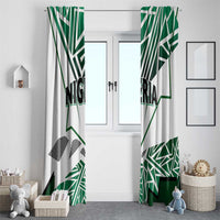 Forever Nigeria Window Curtain Nigerian Flag - Wonder Print Shop