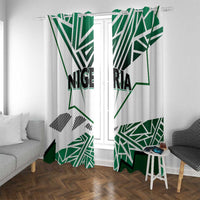 Forever Nigeria Window Curtain Nigerian Flag - Wonder Print Shop