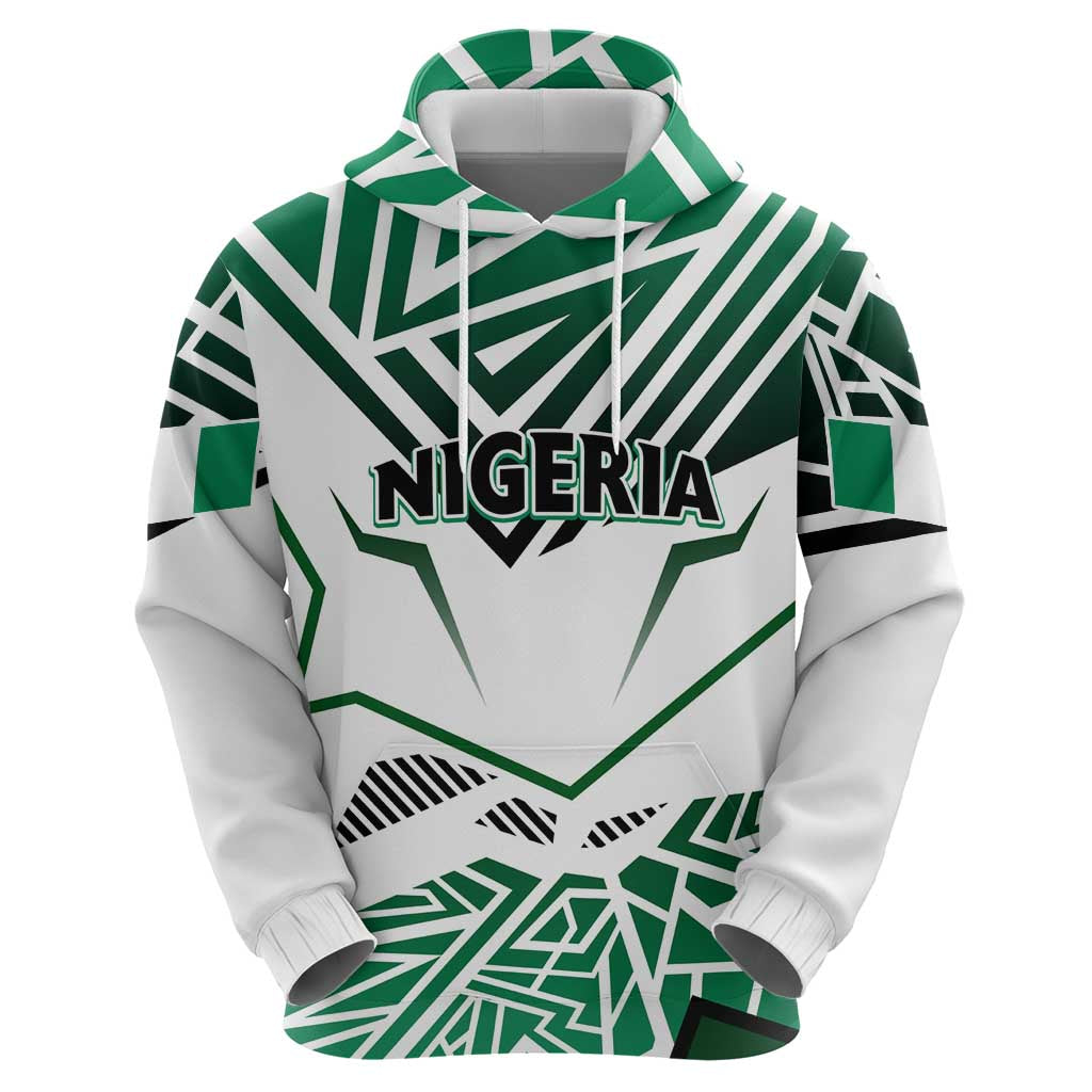 Forever Nigeria Zip Hoodie Nigerian Flag - Wonder Print Shop