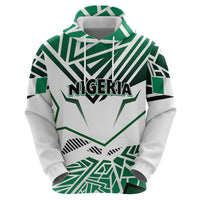 Forever Nigeria Zip Hoodie Nigerian Flag - Wonder Print Shop