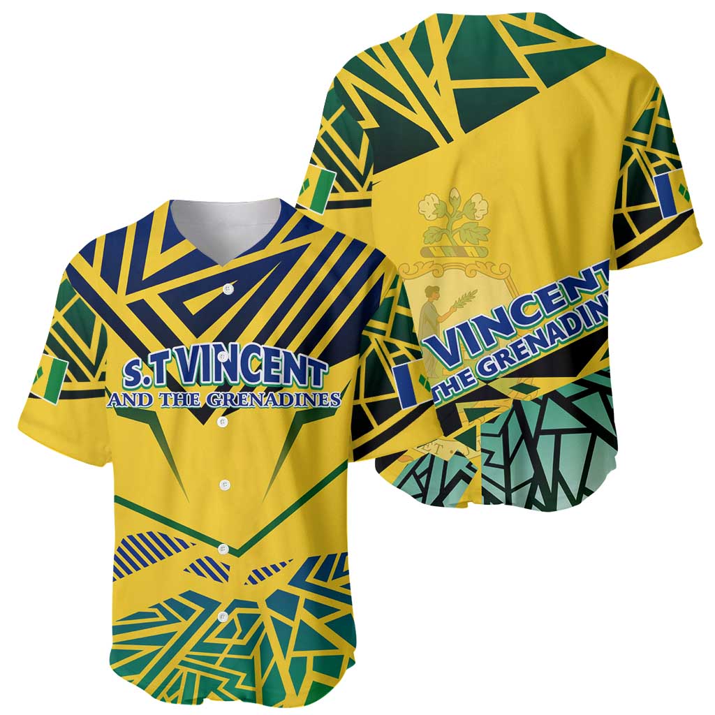 Forever Saint Vincent and the Grenadines Baseball Jersey Peace and Justice - Wonder Print Shop