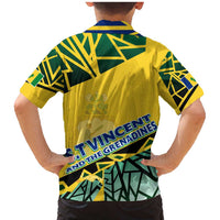 Forever Saint Vincent and the Grenadines Family Matching Mermaid Dress and Hawaiian Shirt Peace and Justice - Wonder Print Shop