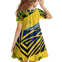 Forever Saint Vincent and the Grenadines Family Matching Mermaid Dress and Hawaiian Shirt Peace and Justice - Wonder Print Shop