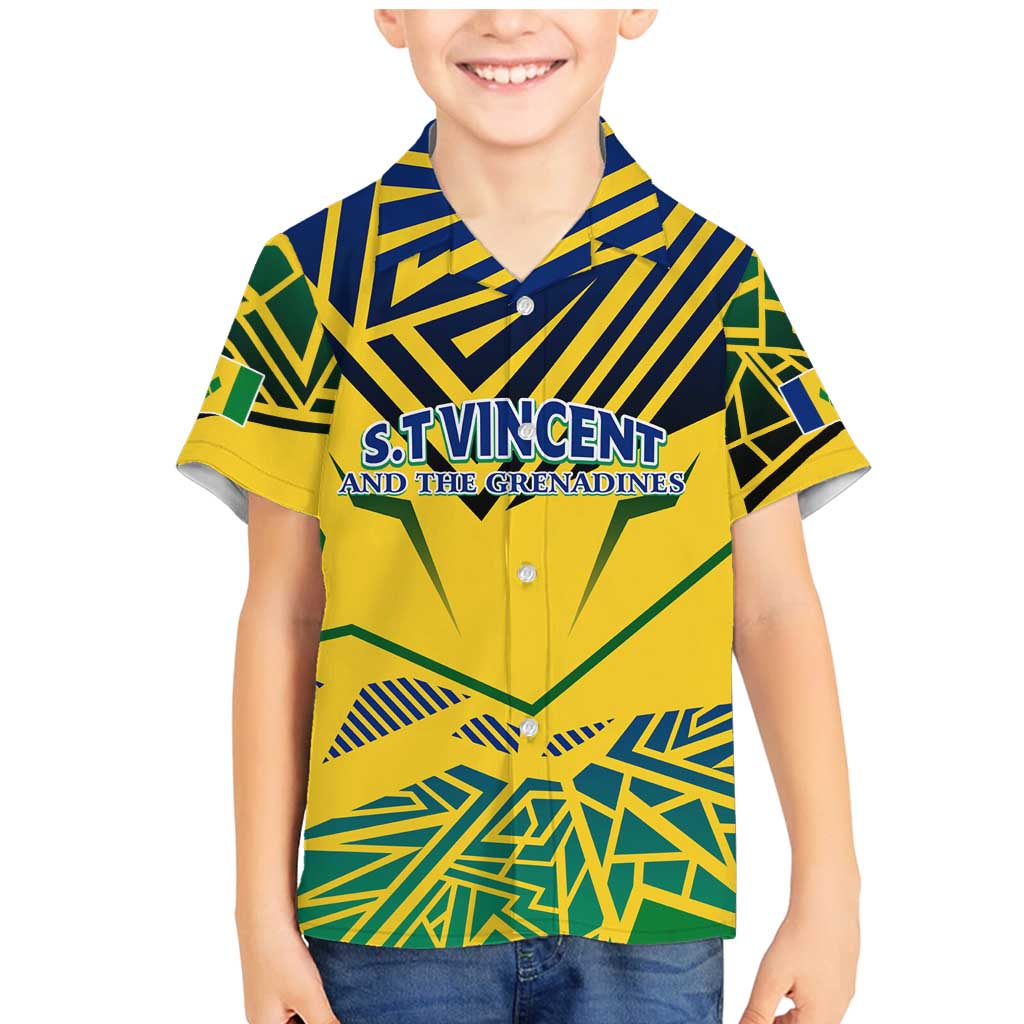 Forever Saint Vincent and the Grenadines Family Matching Mermaid Dress and Hawaiian Shirt Peace and Justice - Wonder Print Shop