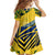 Forever Saint Vincent and the Grenadines Family Matching Puletasi and Hawaiian Shirt Peace and Justice - Wonder Print Shop
