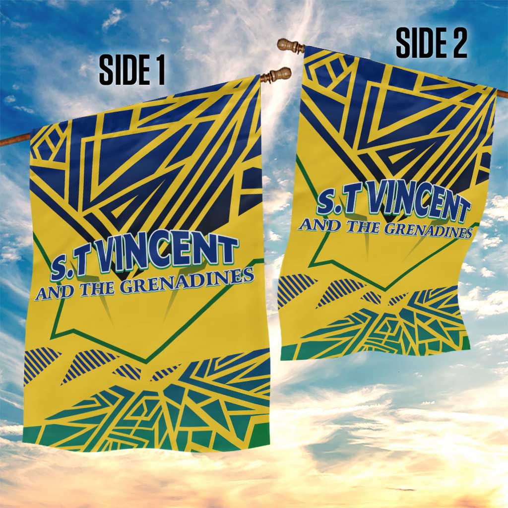 Forever Saint Vincent and the Grenadines Garden Flag Peace and Justice - Wonder Print Shop