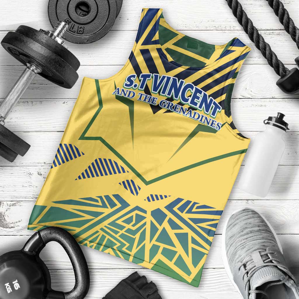 Forever Saint Vincent and the Grenadines Men Tank Top Peace and Justice - Wonder Print Shop