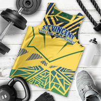 Forever Saint Vincent and the Grenadines Men Tank Top Peace and Justice - Wonder Print Shop