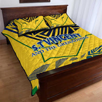 Forever Saint Vincent and the Grenadines Quilt Bed Set Peace and Justice - Wonder Print Shop