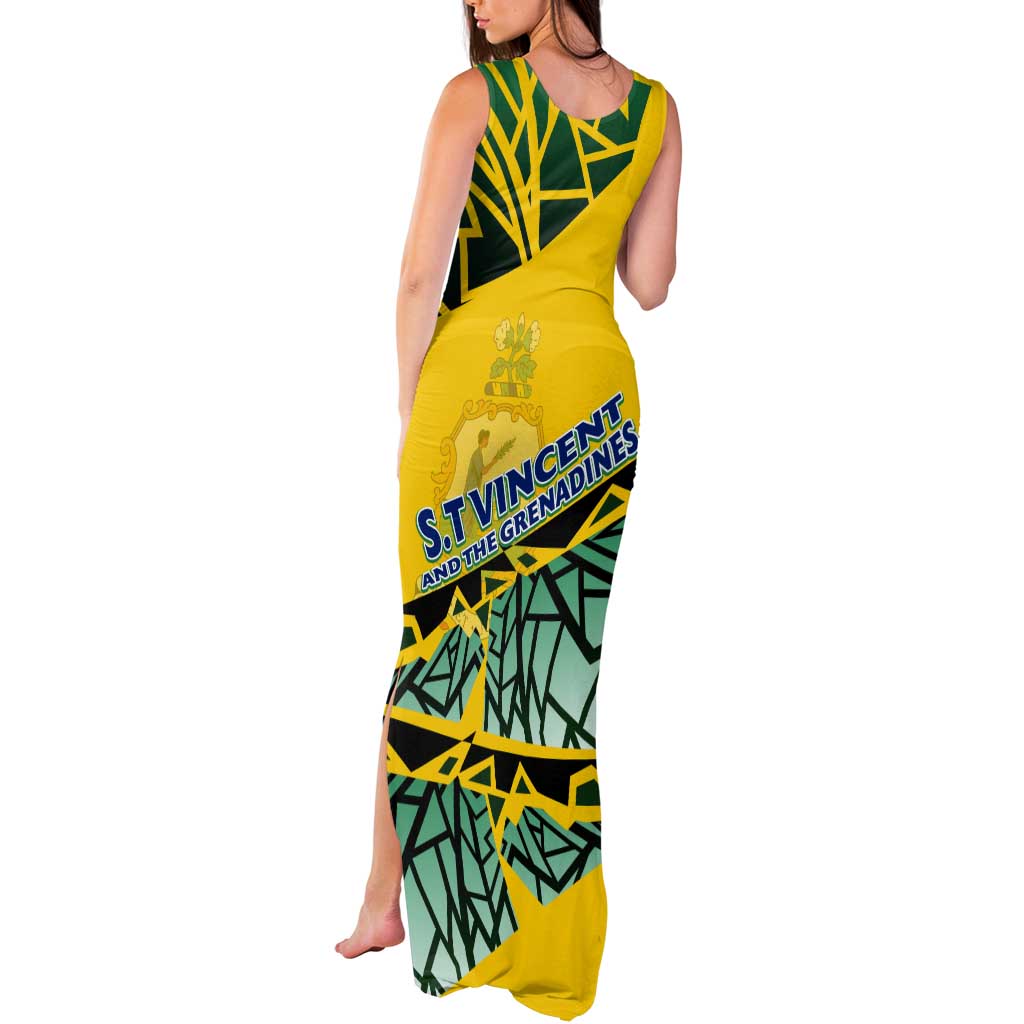Forever Saint Vincent and the Grenadines Tank Maxi Dress Peace and Justice - Wonder Print Shop