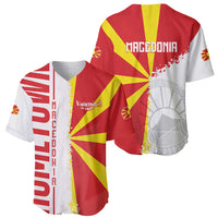 Hometown Macedonia Baseball Jersey Flag and Map - Wonder Print Shop