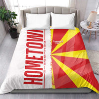 Hometown Macedonia Bedding Set Flag and Map - Wonder Print Shop