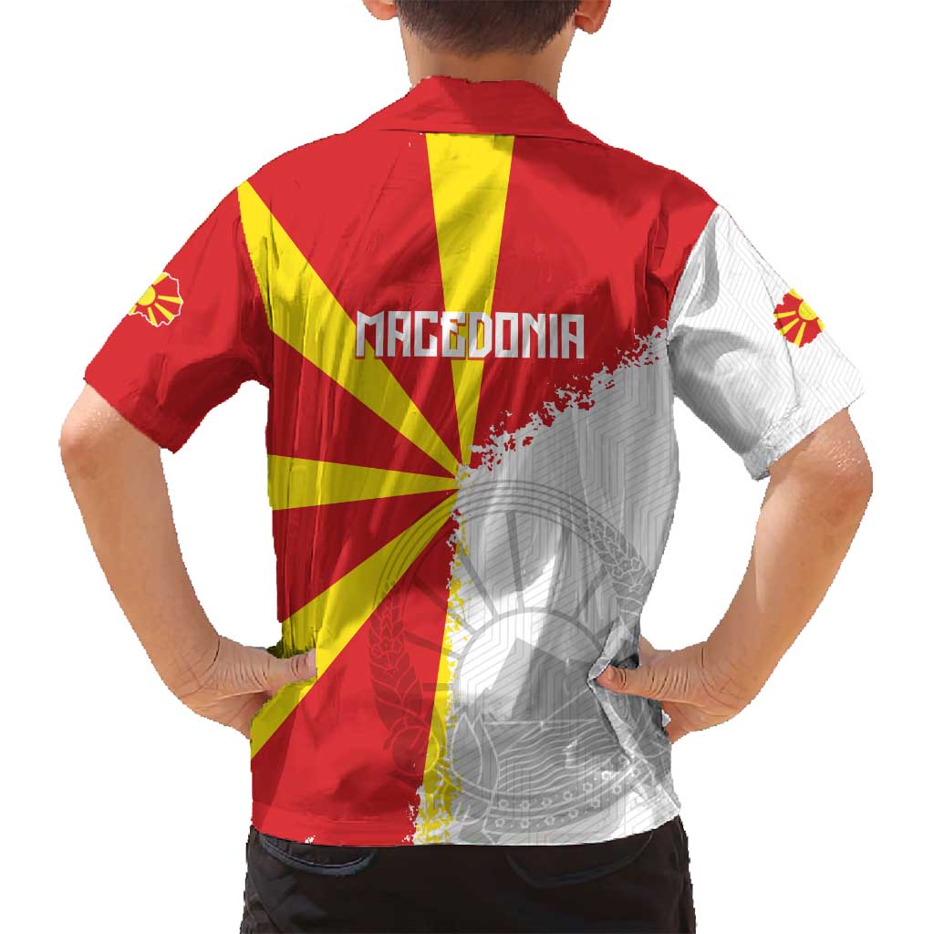 Hometown Macedonia Family Matching Puletasi and Hawaiian Shirt Flag and Map - Wonder Print Shop