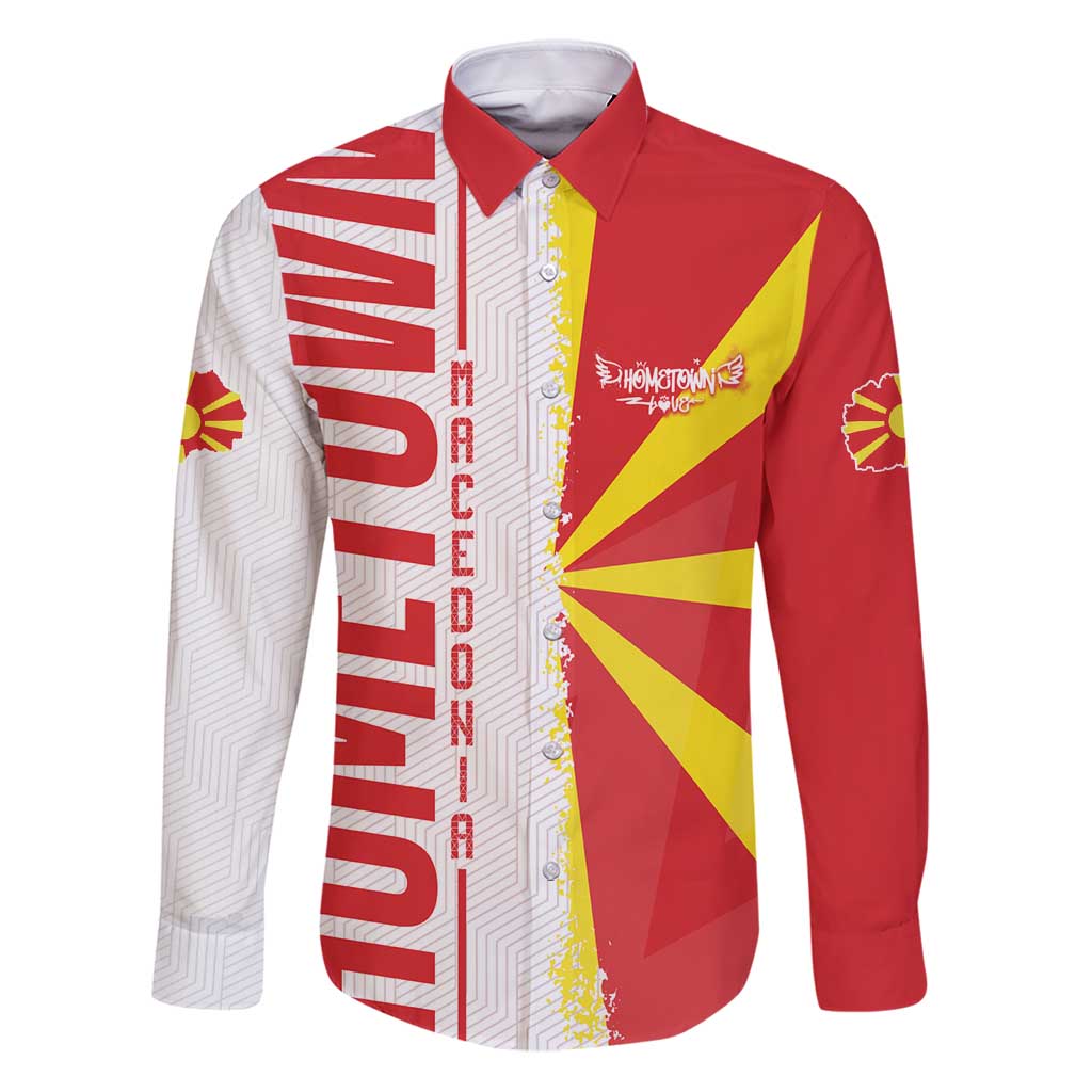 Hometown Macedonia Family Matching Puletasi and Hawaiian Shirt Flag and Map - Wonder Print Shop