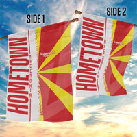 Hometown Macedonia Garden Flag Flag and Map - Wonder Print Shop
