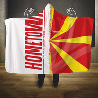 Hometown Macedonia Hooded Blanket Flag and Map