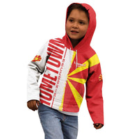 Hometown Macedonia Kid Hoodie Flag and Map - Wonder Print Shop