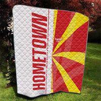 Hometown Macedonia Quilt Flag and Map - Wonder Print Shop