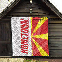 Hometown Macedonia Quilt Flag and Map - Wonder Print Shop