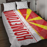 Hometown Macedonia Quilt Bed Set Flag and Map - Wonder Print Shop