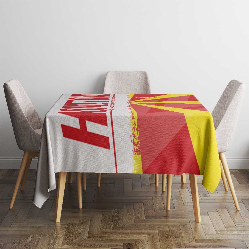 Hometown Macedonia Tablecloth Flag and Map - Wonder Print Shop