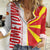 Hometown Macedonia Women Casual Shirt Flag and Map - Wonder Print Shop