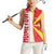 Hometown Macedonia Women Sleeveless Polo Shirt Flag and Map - Wonder Print Shop