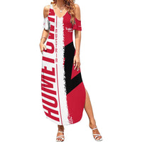 Hometown Cuba Family Matching Summer Maxi Dress and Hawaiian Shirt Flag and Map - Wonder Print Shop