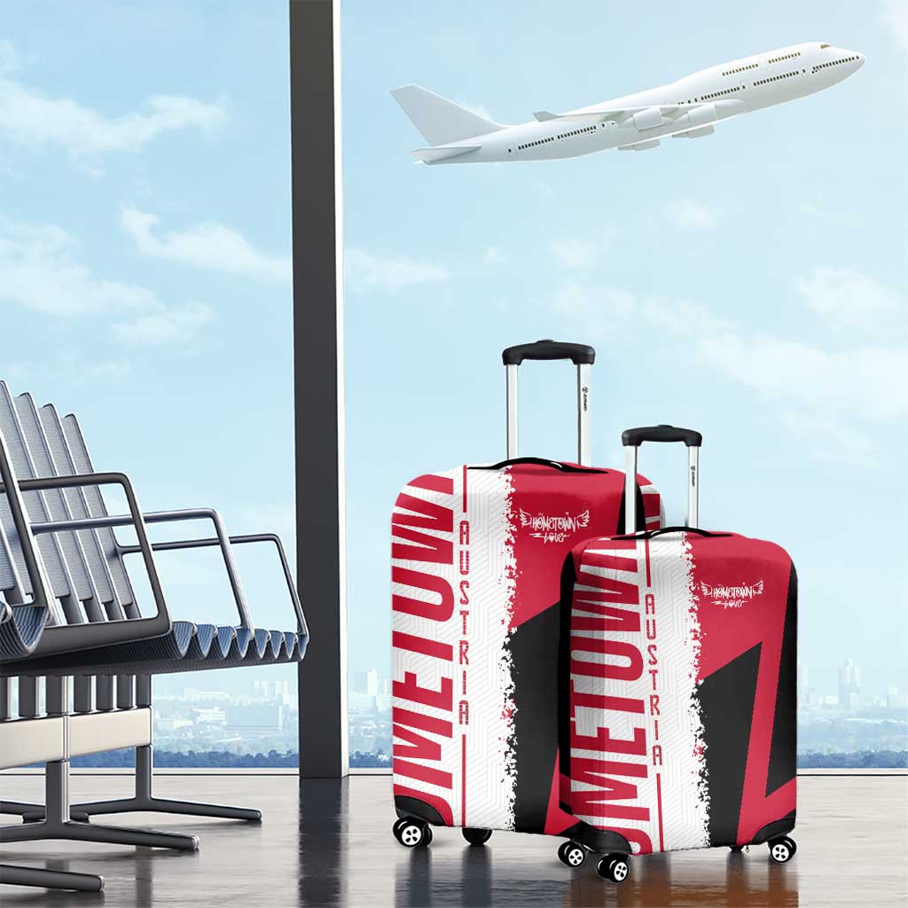 Hometown Cuba Luggage Cover Flag and Map - Wonder Print Shop