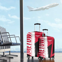 Hometown Cuba Luggage Cover Flag and Map - Wonder Print Shop