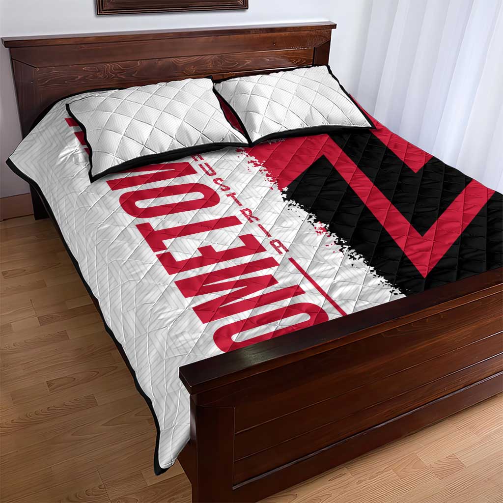 Hometown Cuba Quilt Bed Set Flag and Map - Wonder Print Shop