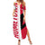 Hometown Cuba Summer Maxi Dress Flag and Map - Wonder Print Shop