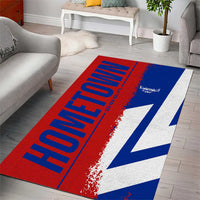Hometown Czechia Area Rug Flag and Map - Wonder Print Shop