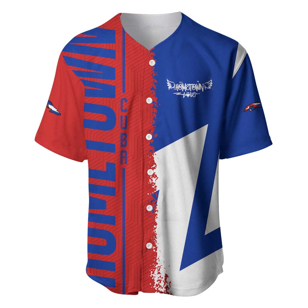 Hometown Czechia Baseball Jersey Flag and Map - Wonder Print Shop