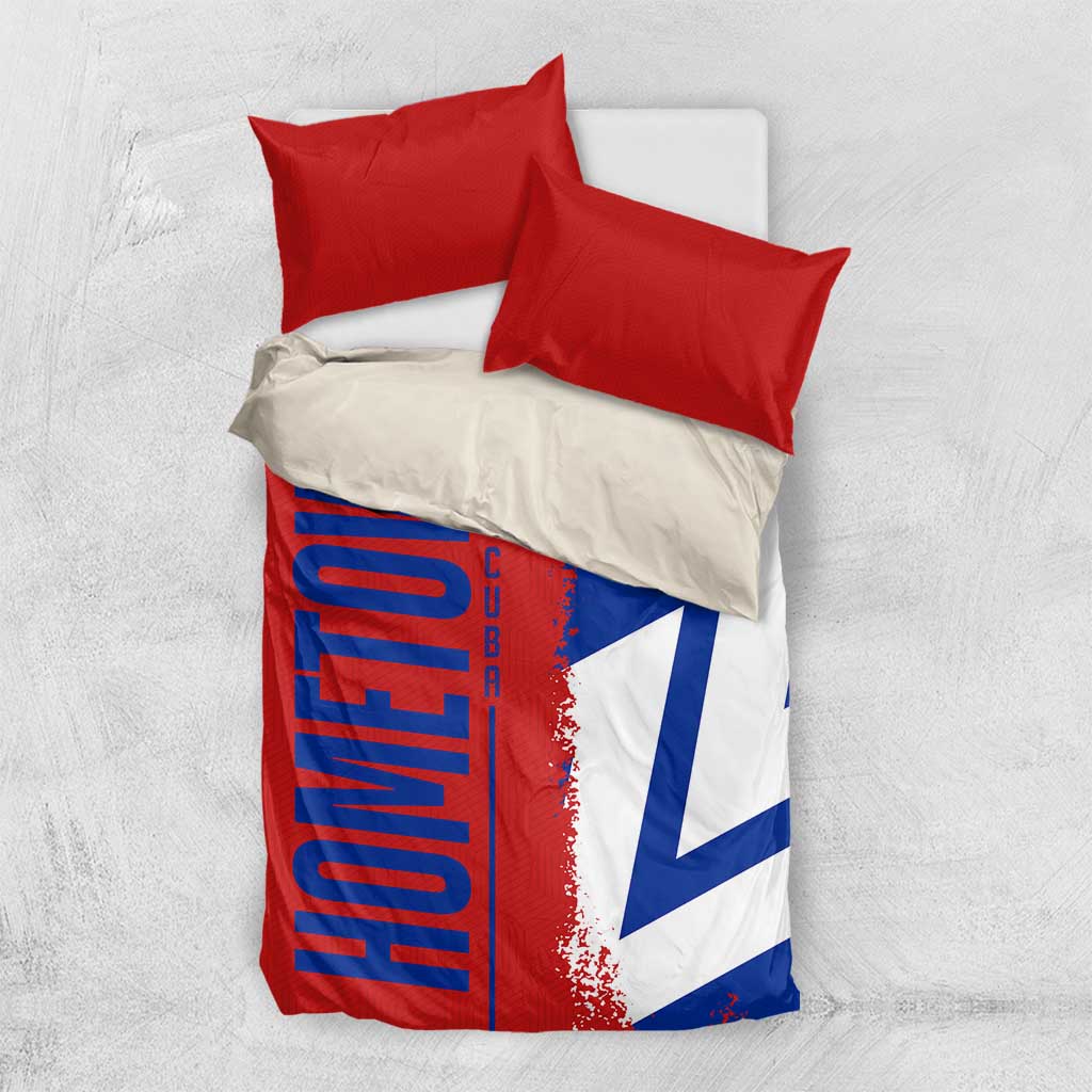 Hometown Czechia Bedding Set Flag and Map - Wonder Print Shop