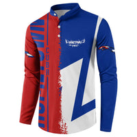 Hometown Czechia Button Sweatshirt Flag and Map - Wonder Print Shop